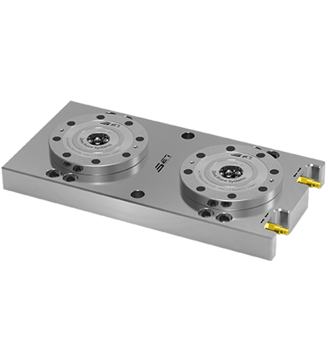 Zwei Element Zero Locator Basisplatte